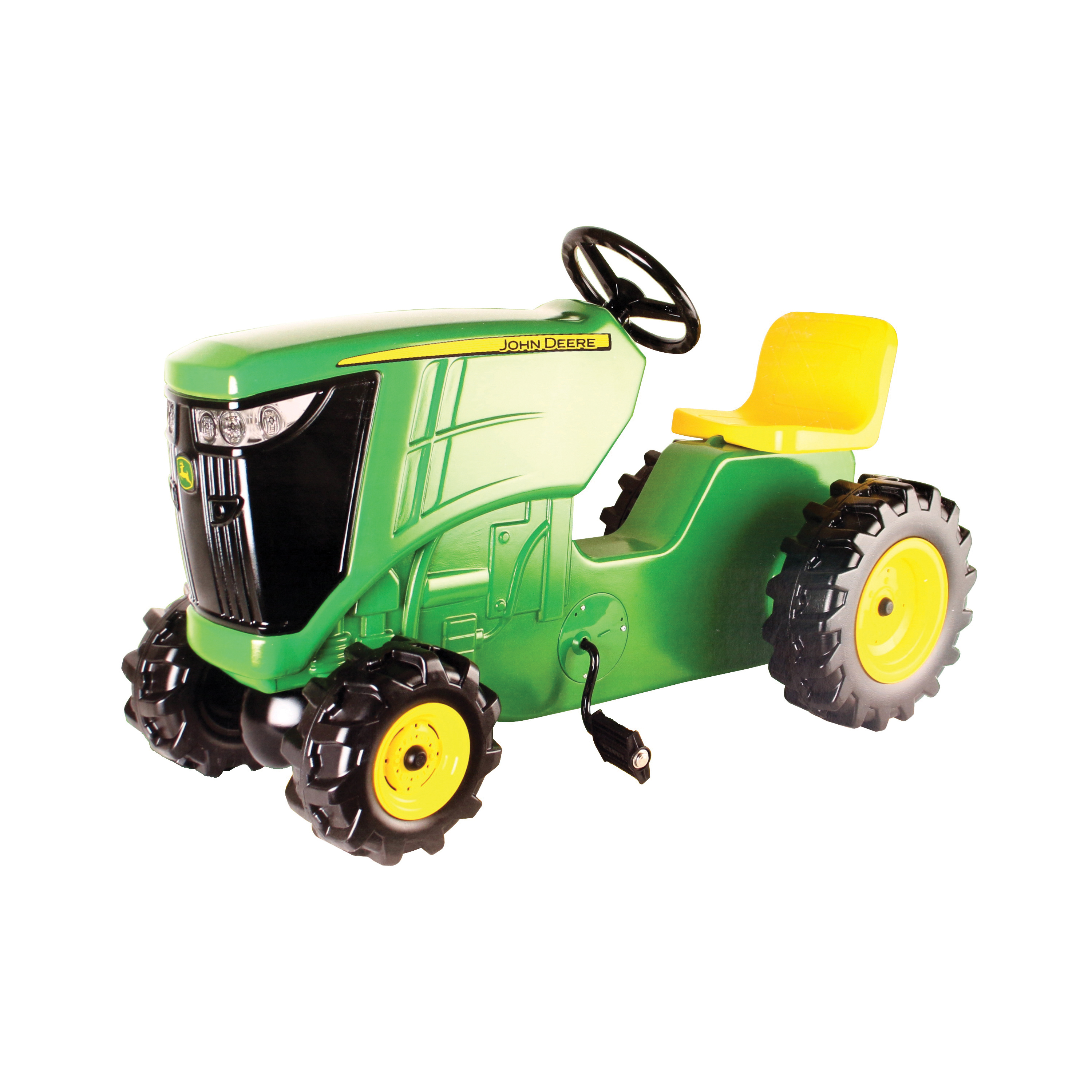46394 Pedal Tractor, Plastic, Green