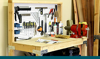 Build a DIY Heavy-Duty Work Bench